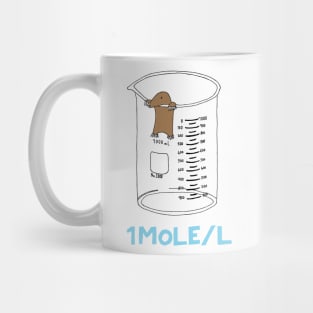 Chemistry 1 Mole per Litre Mug